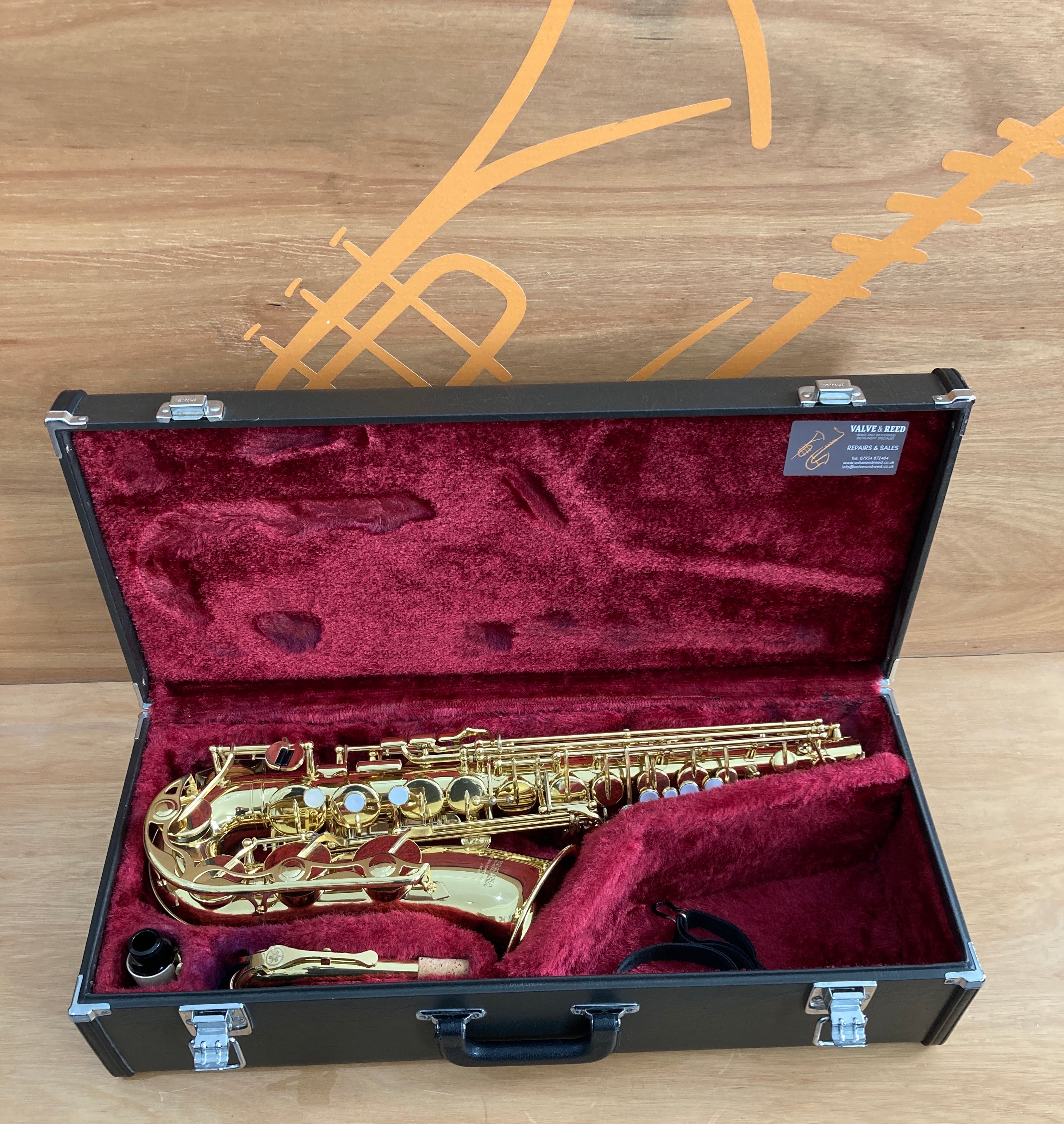 Yamaha YAS25 Alto Saxophone - Lacquer – valveandreed
